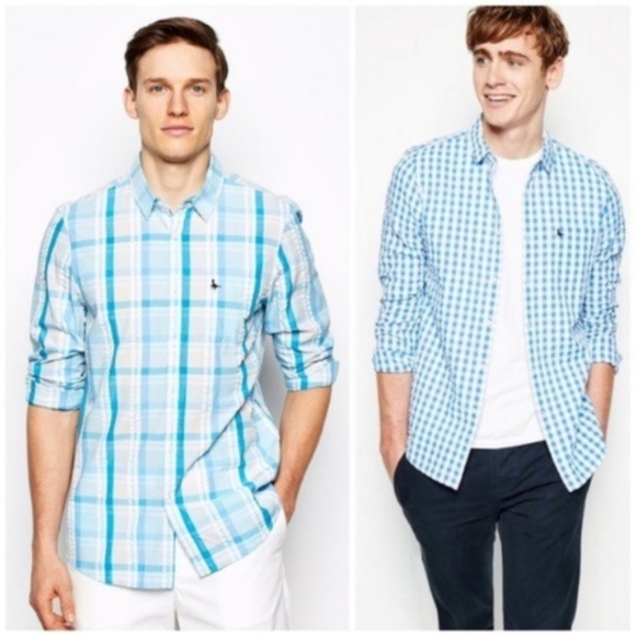 SOLD 🚫 JACK WILLS Gingham Seersucker Shirt - Picture 4 of 6